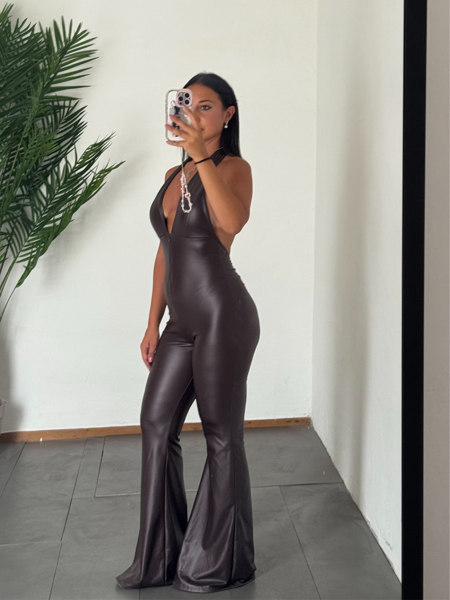 Jumpsuite chocolat