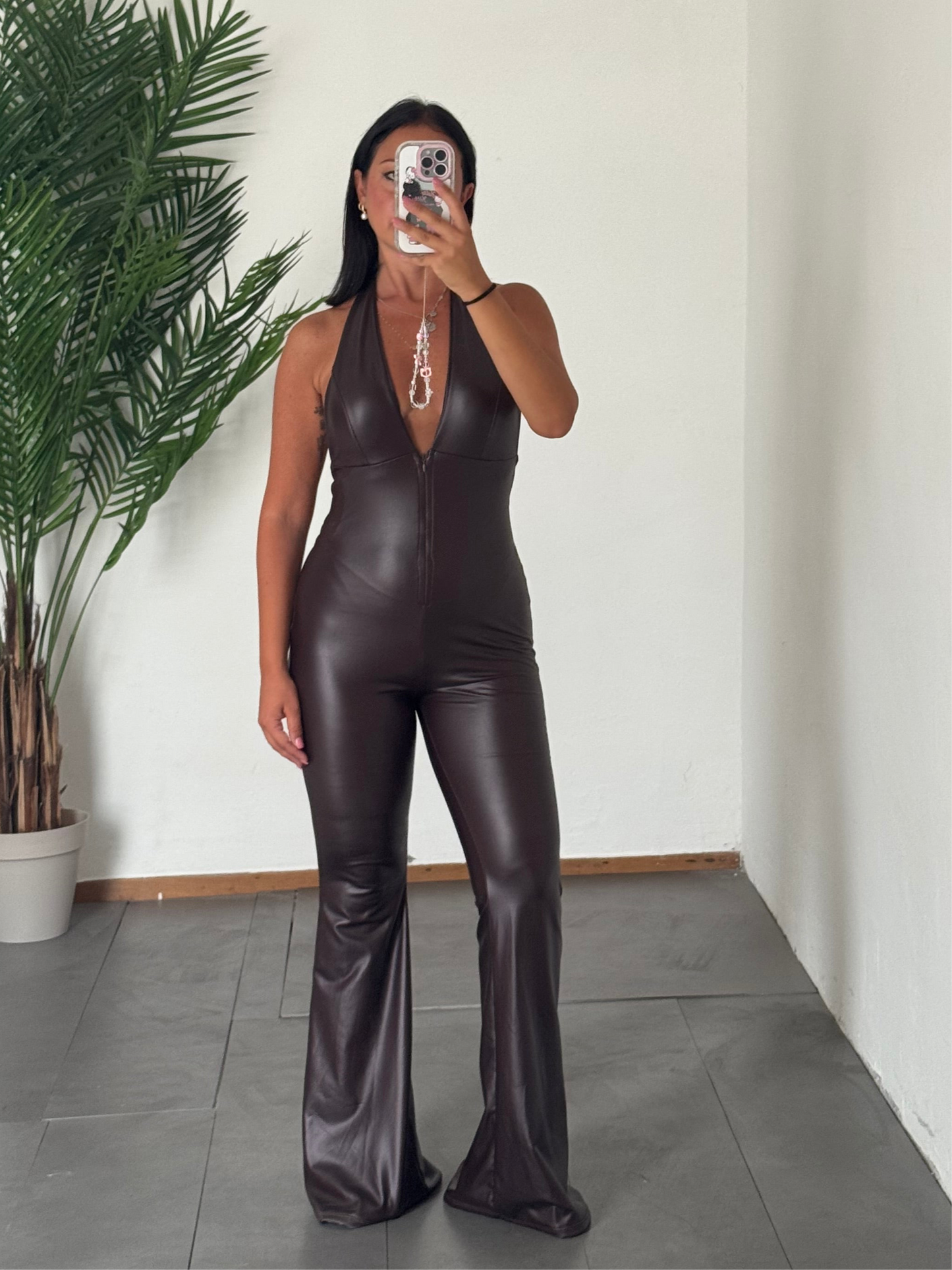 Jumpsuite chocolat