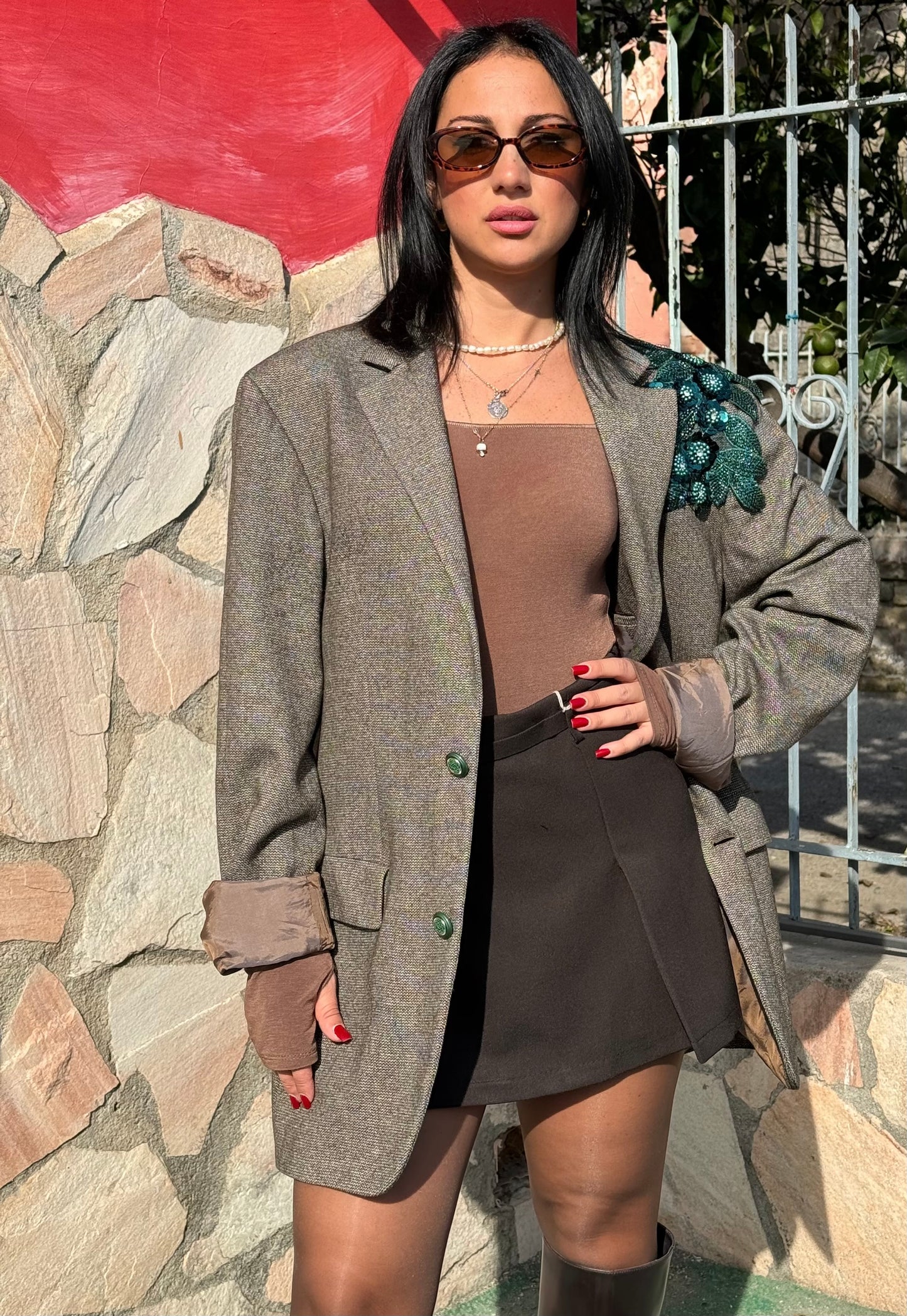 Giacca green