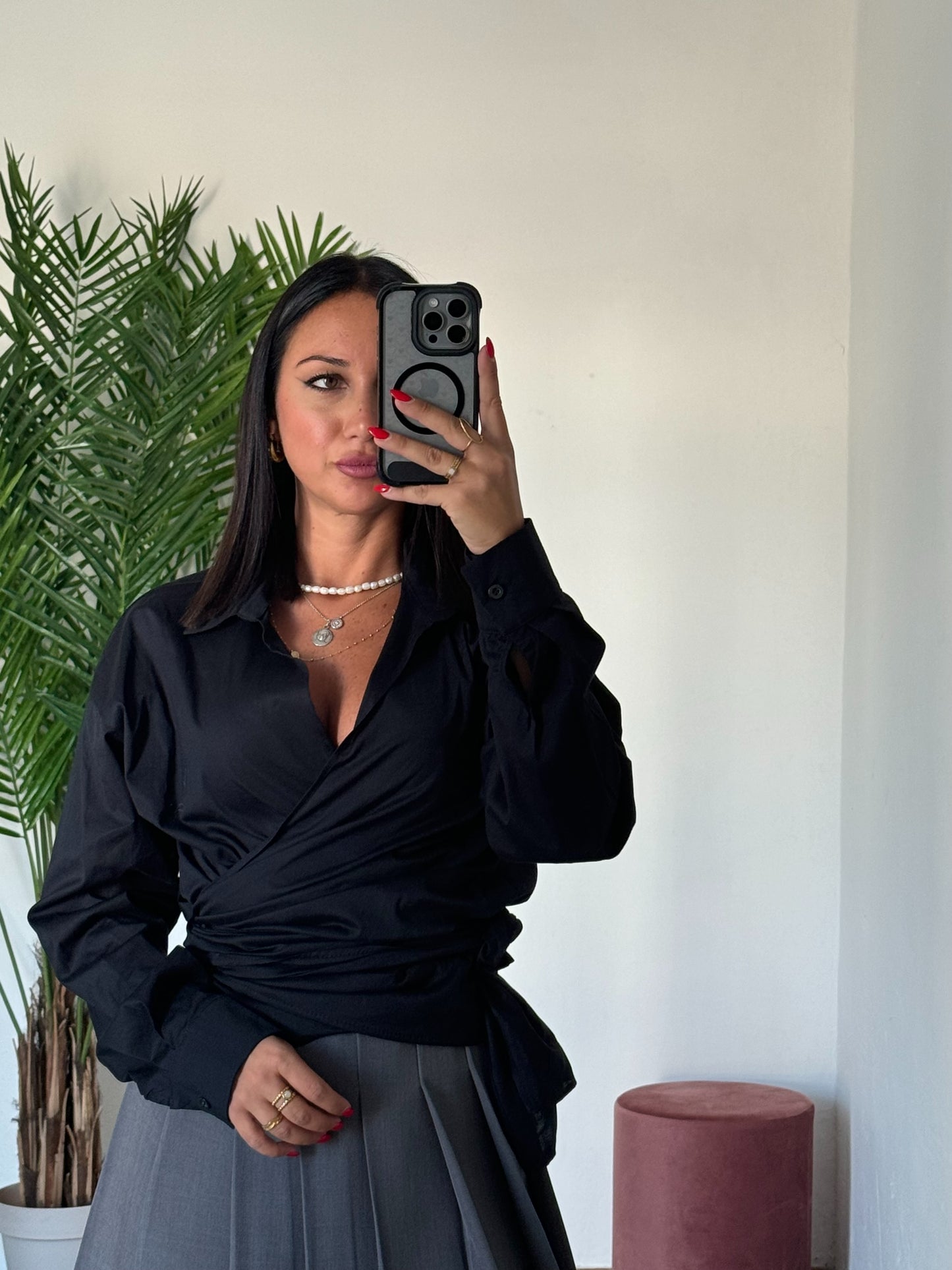 Camicia incrocio
