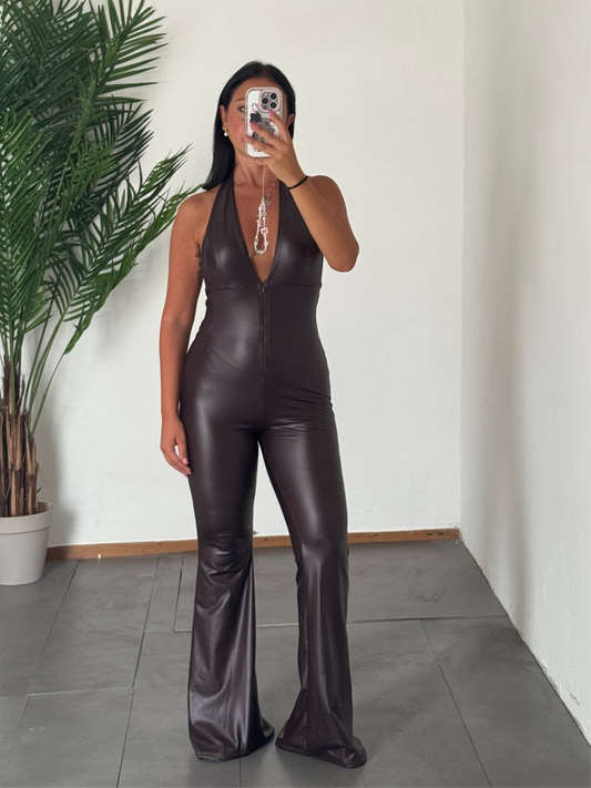 Jumpsuite chocolat