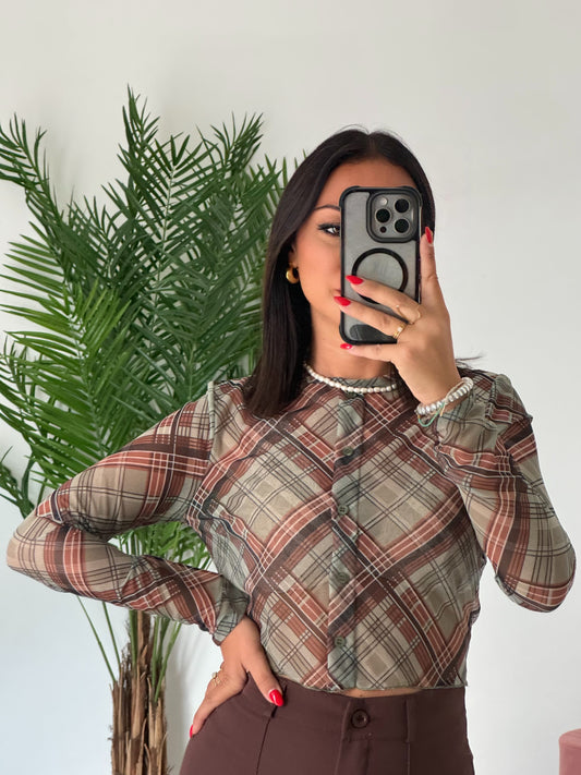 Maglia tartan