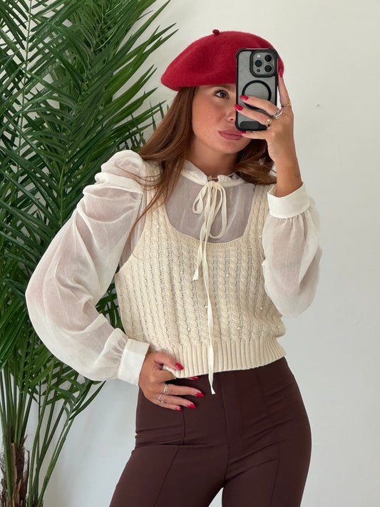 Maglia perle
